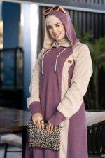 ⁦عبايه شتوى كابتشو⁩ - الصورة ⁦3⁩