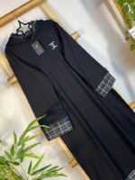 ⁦عبايه ساده ×كاروهات قصات كابشو⁩ - الصورة ⁦2⁩