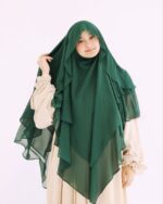 ⁦خمار إندونيسى خامه شيفون مستورد⁩ - الصورة ⁦4⁩