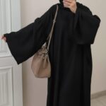 عبايا فستان خام كتان